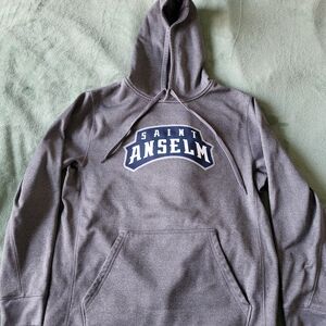 Gray Men's Crewneck Hoodie